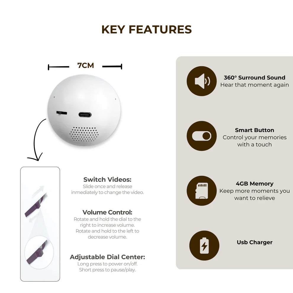 LumiSphere™ — Your moments, anywhere.